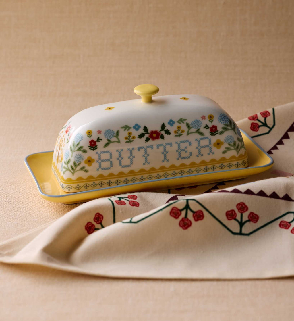 Porcelain Butter Dish