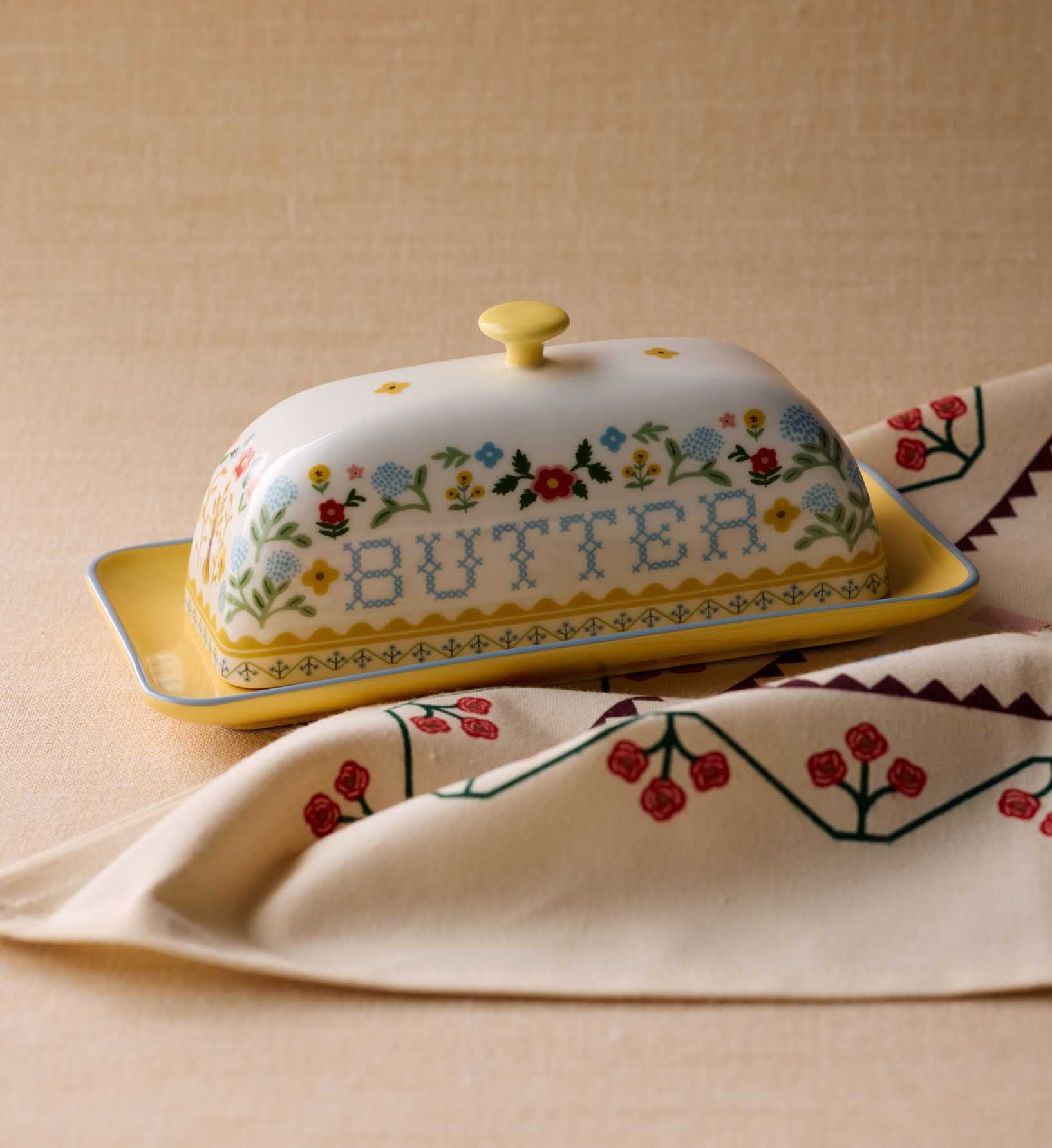 Porcelain Butter Dish