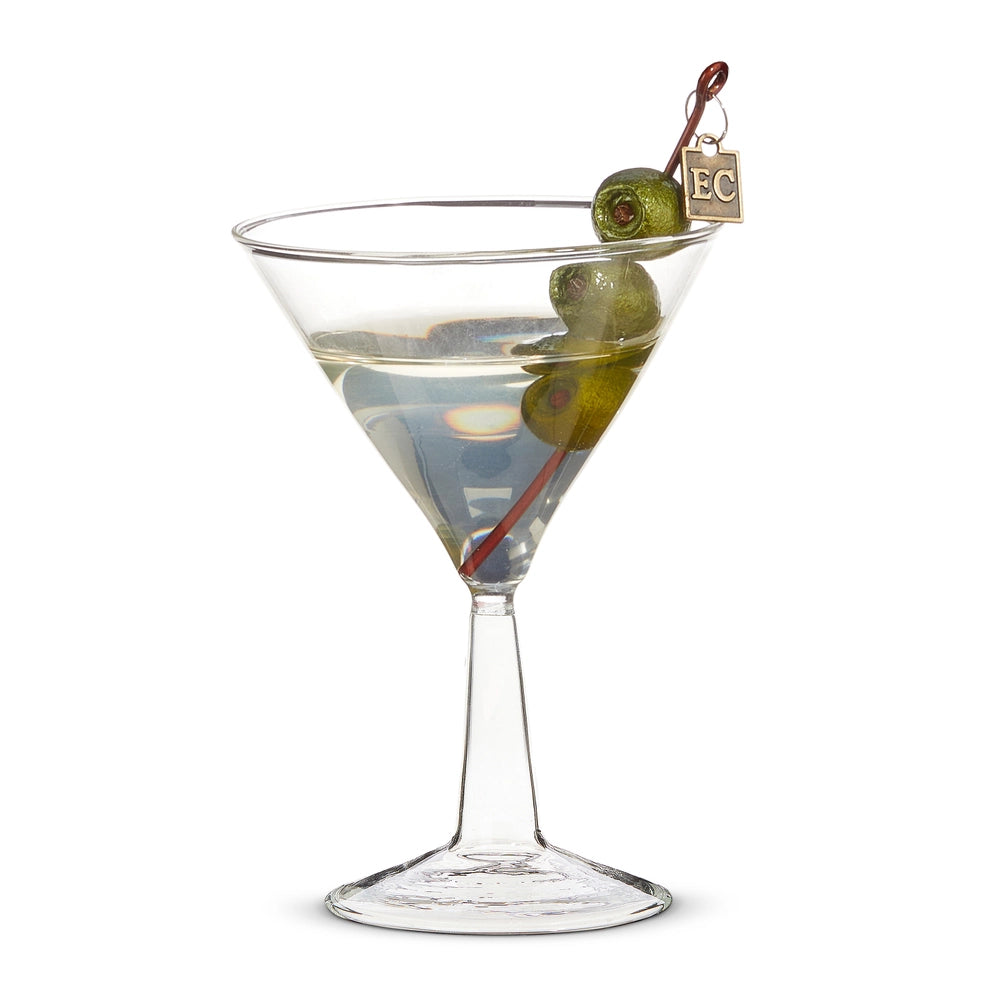 Martini Ornament 5.5"