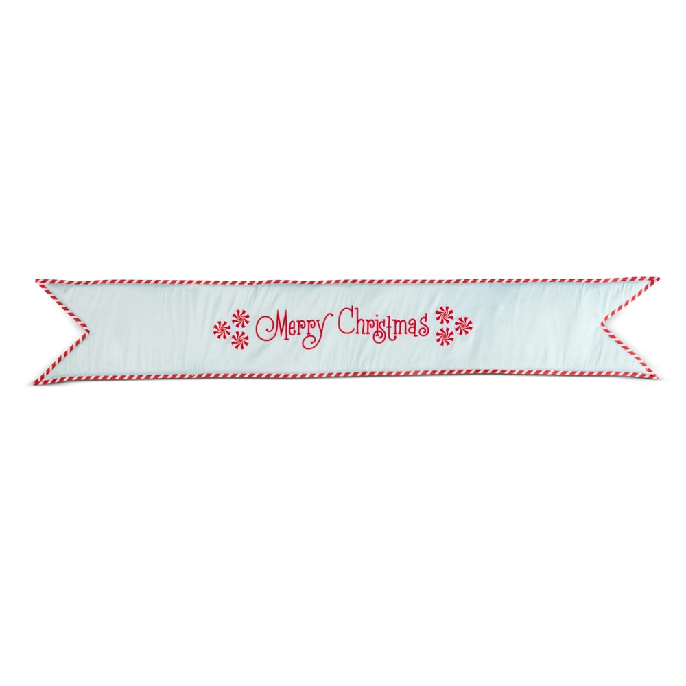 Merry Christmas Wreath Banner 42"