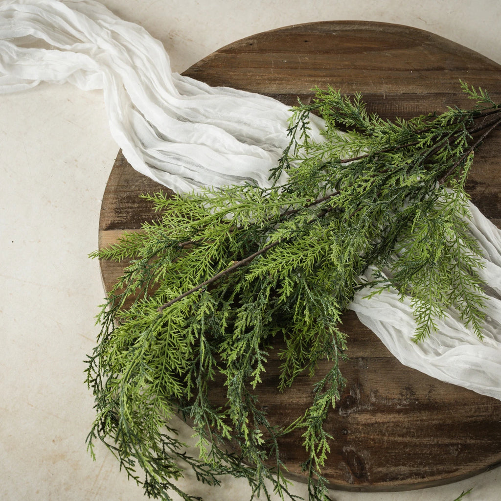 Weeping Cedar Spray 46"