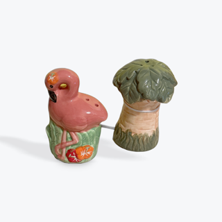 Flamingo Salt & Pepper Shaker Set