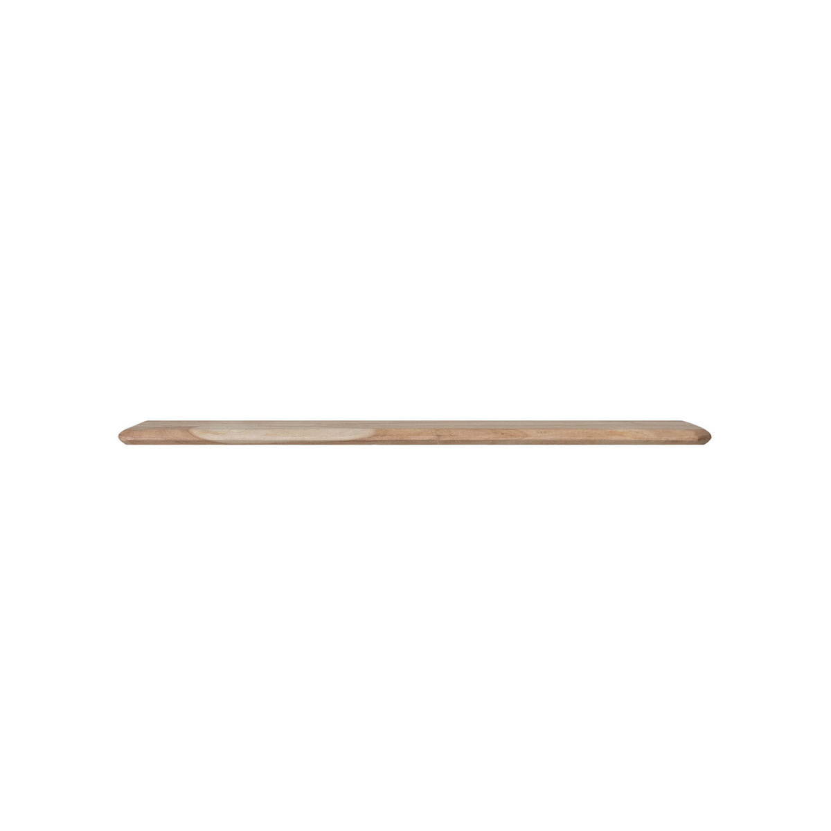 Acacia Wood Floating Wall Shelf, Natural