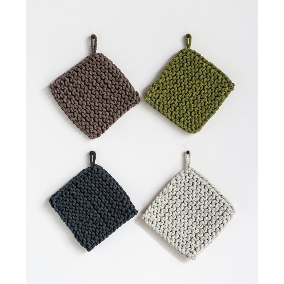Cotton Crocheted Pot Holder