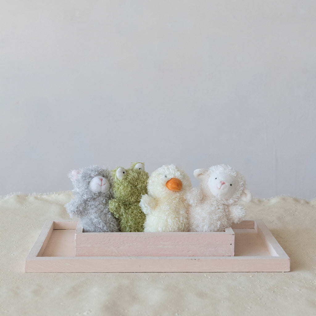 Plush Bean Bag Animal, 4 Styles