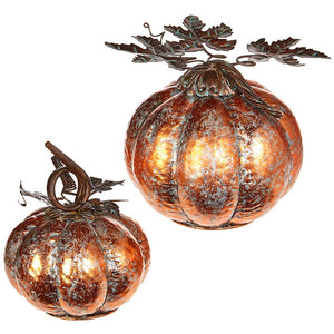 Metal Pumpkins (Patina)