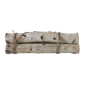 Birch Log Bundle | 15.75"L (Bundle Includes 3 Logs)