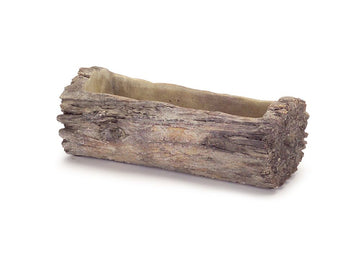 Stone Log Planter