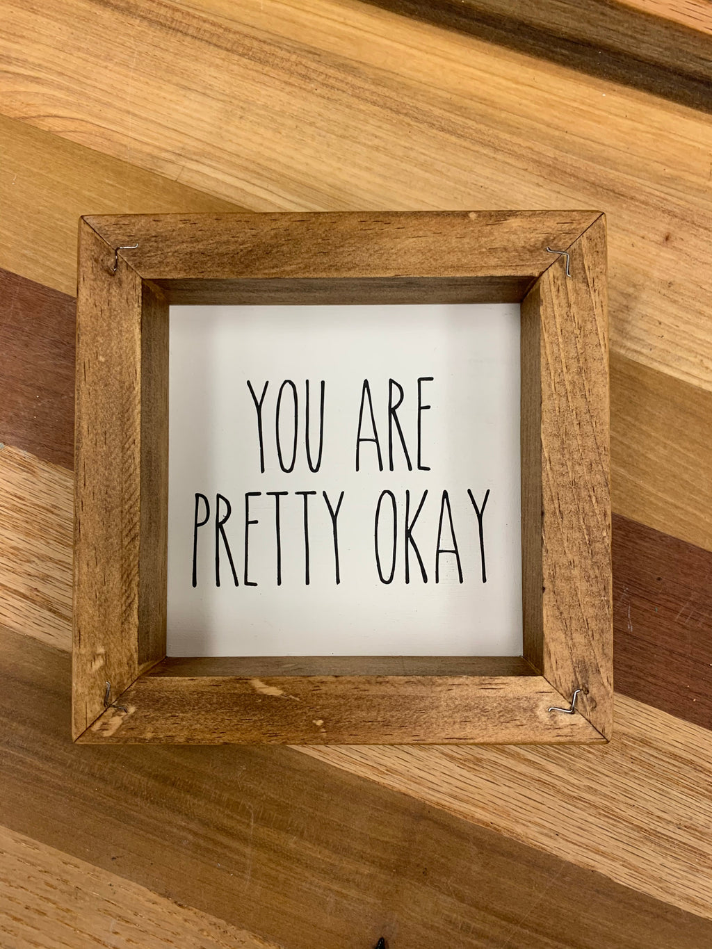 Framed Sign Project Box Kit | 6 x 6"