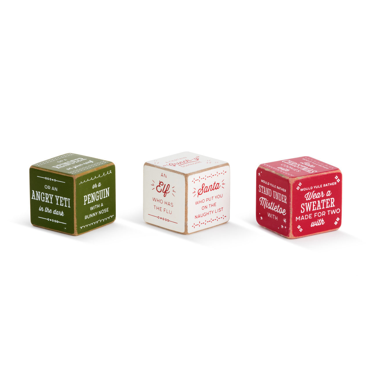 Would Yule Rather Dice Set