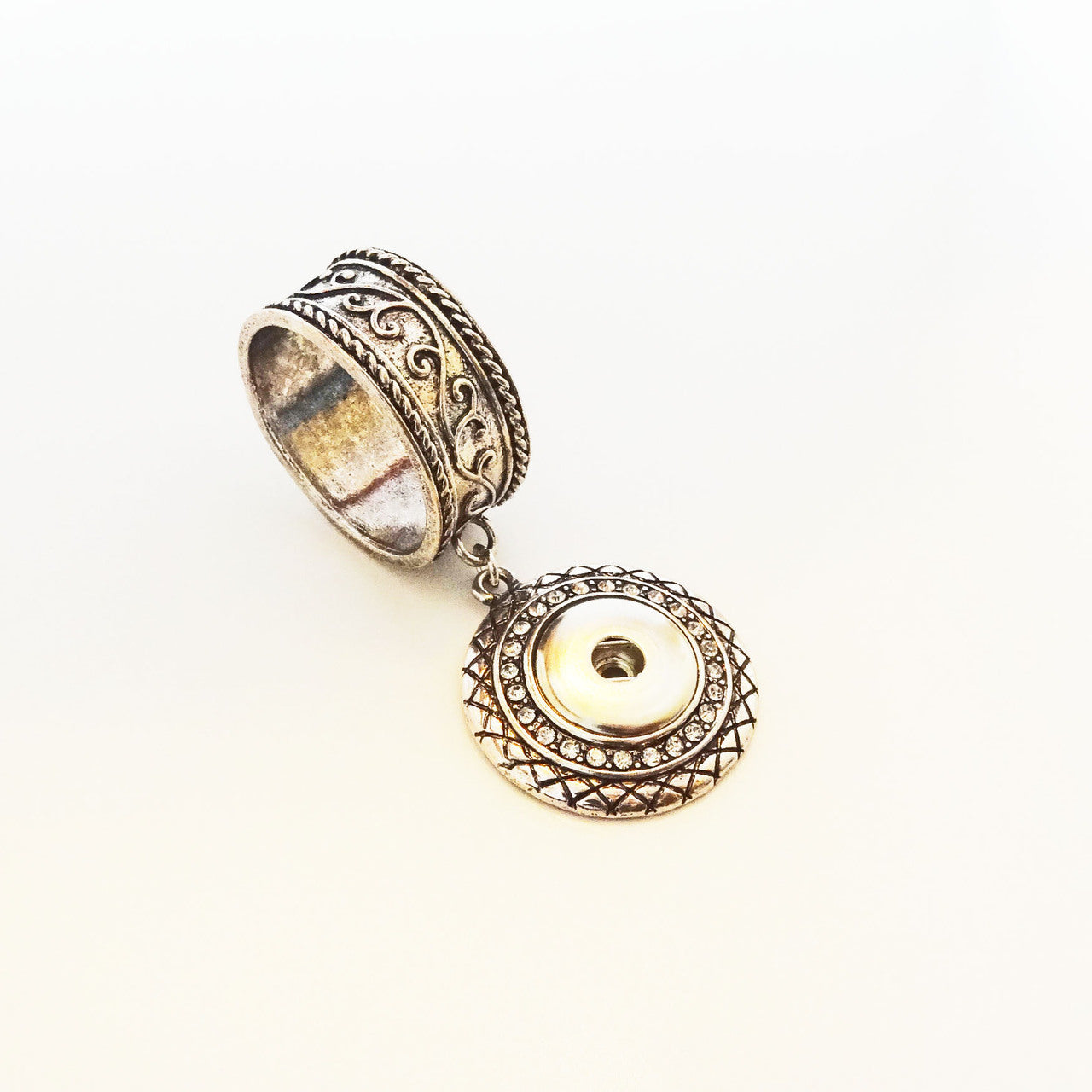 SNAP JEWELS SCARF RING