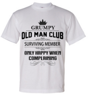 Adult Tee - Man Glitter | All Sizes