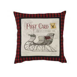 Sleigh DEC Dishtowel Yuletide