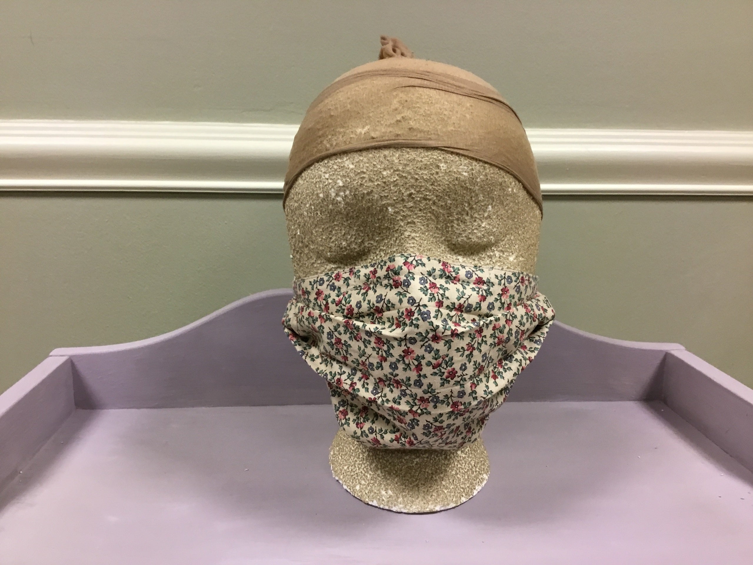 Calico on Cream {Face Mask}