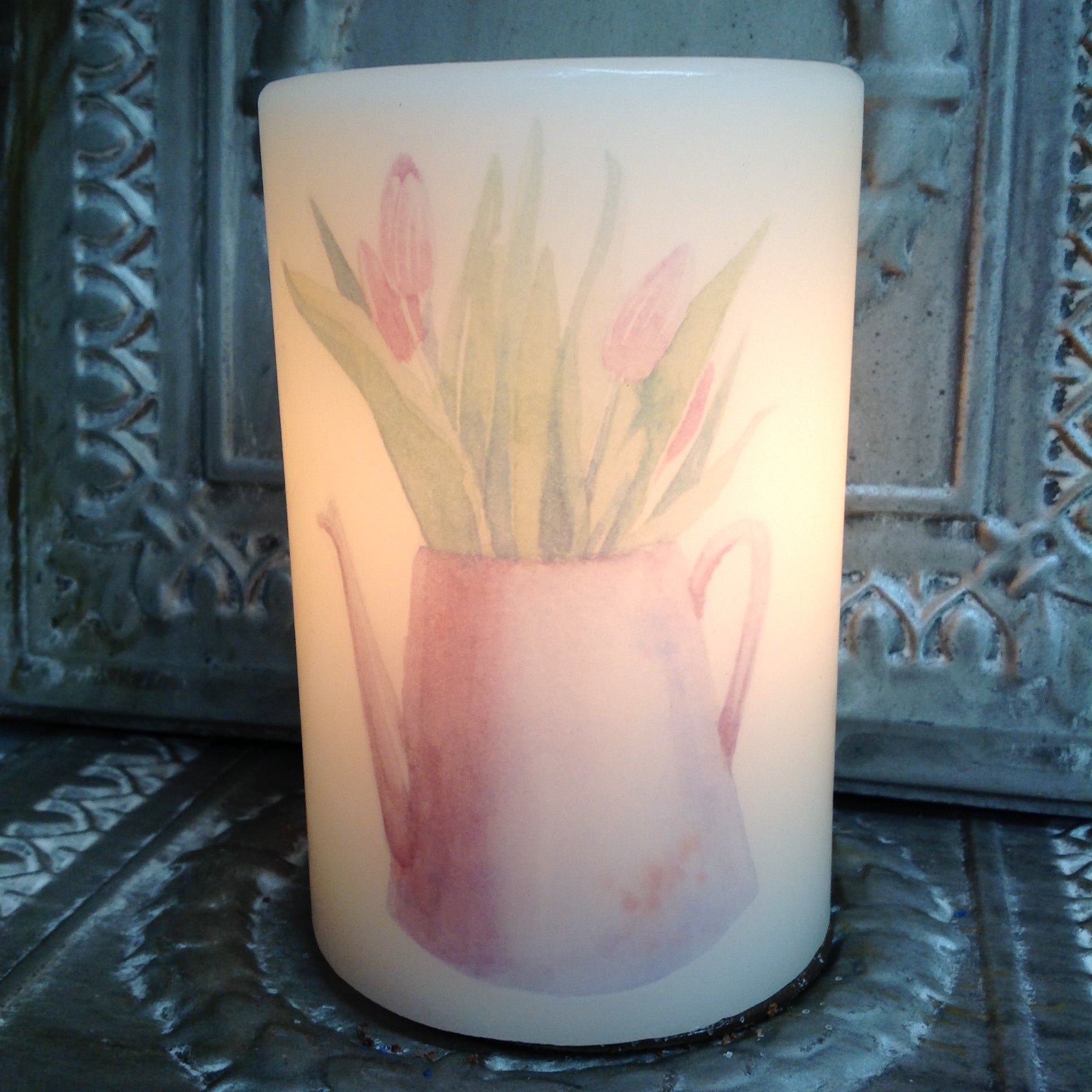 LastingLite Sleeve Water Can Tulips
