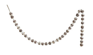 Bead Birch Wood Garland | 6'L