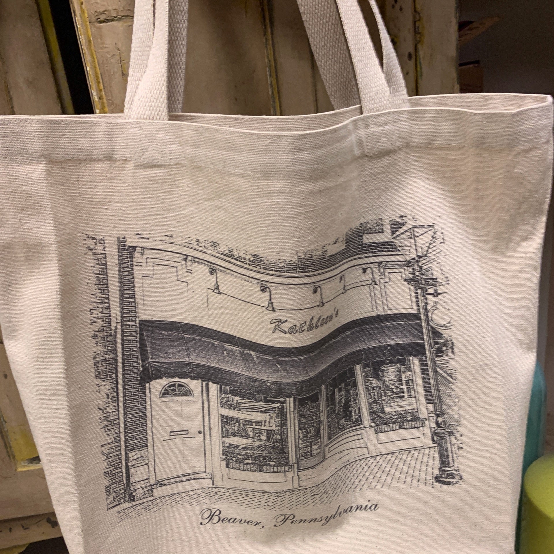 Liberty Bags - “Kathleen’s”, Beaver & Chicken - 12oz. Canvas Tote - With Print Or Vinyl