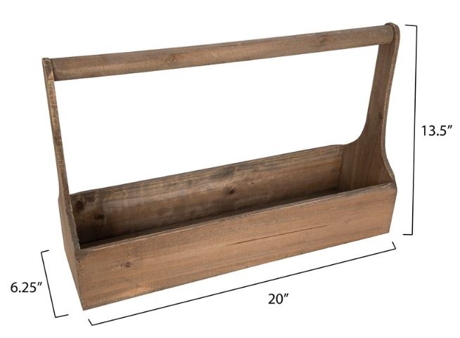 WOOD PLANTER