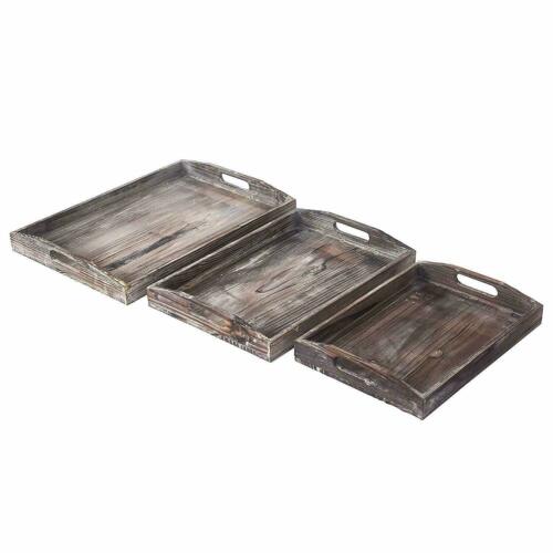 Brown Wood Tray, Large | ?L