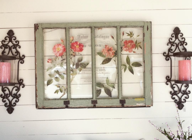 Vintage Window Wall Decor Workshop