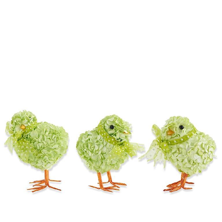 Green Ribbon Chicks 4"