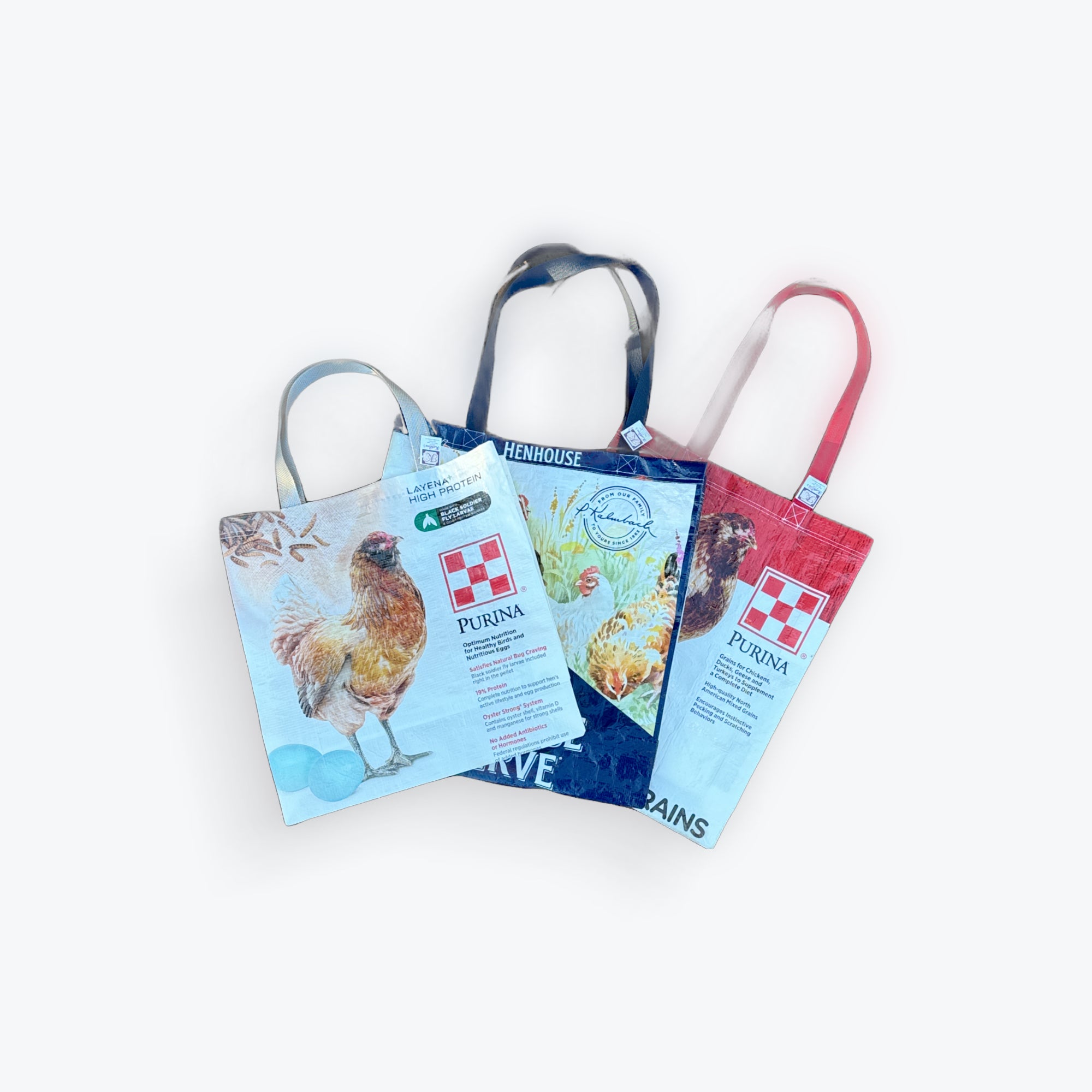 Feed Sack Tote Bag