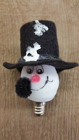 Snowman with Pipe Bulb