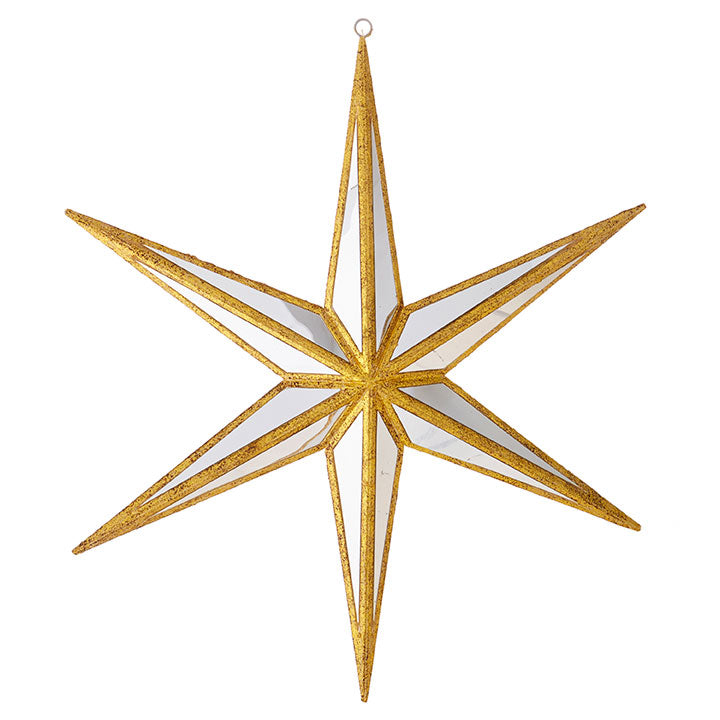 MIRRORED STAR ORNAMENT | 12"