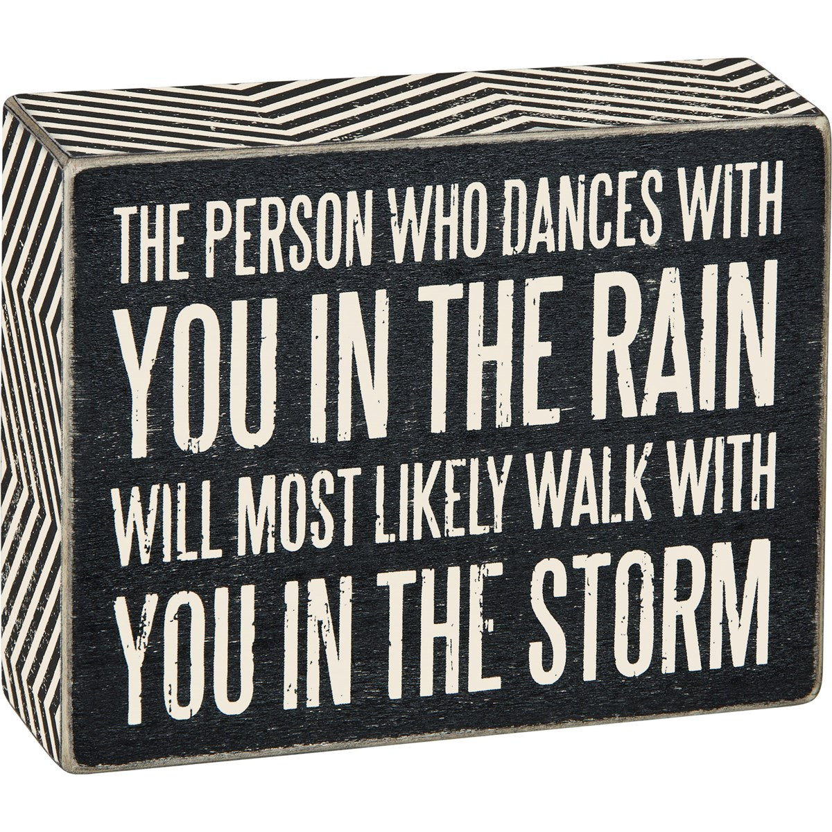 Box Sign - Walk In The Storm