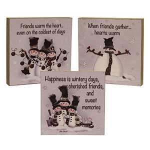 Friends Warm The Heart Signs | 3 Styles