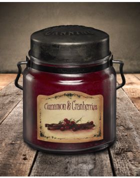 Cinnamon & Cranberries Jar Candle