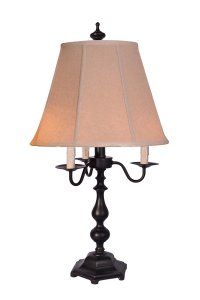 Richmond Table Lamp with Tan Shade | 29"