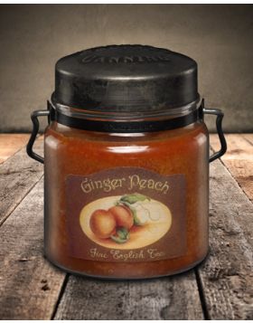 Ginger Peach Jar Candle