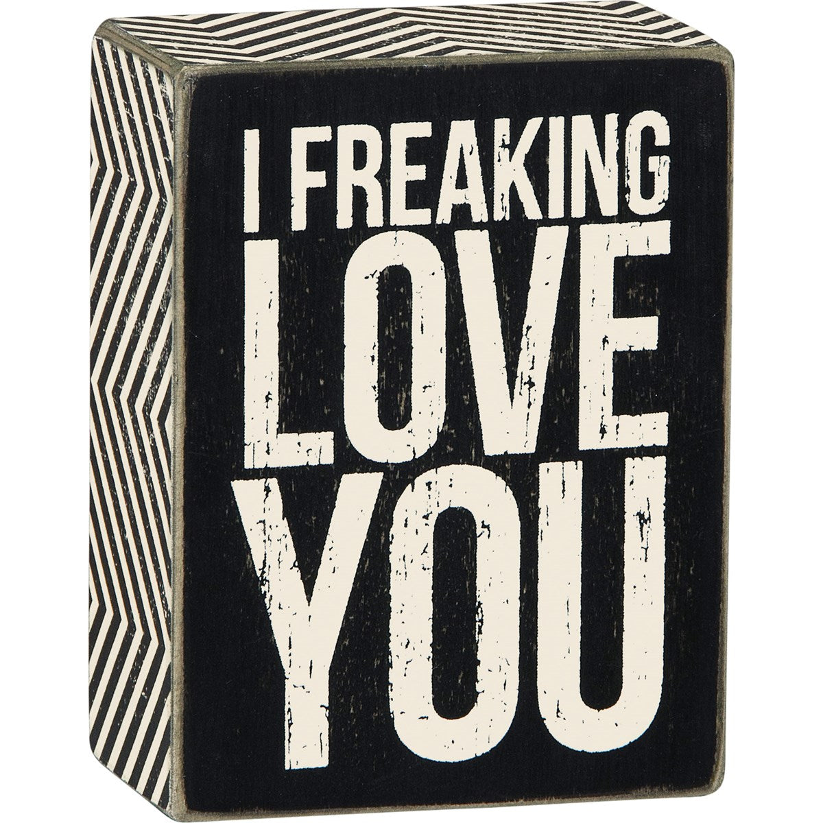 Box Sign - Freaking Love