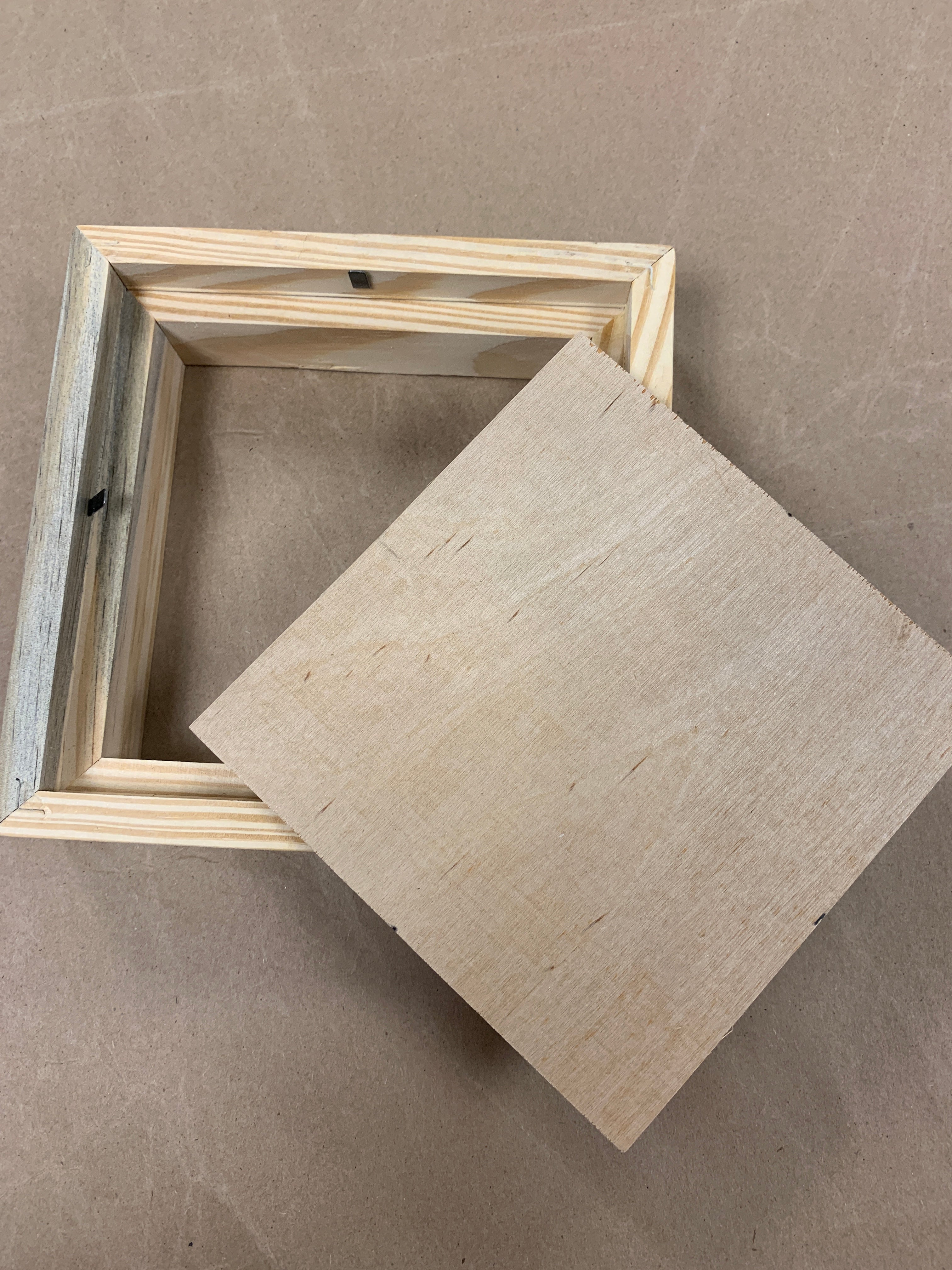 Framed Sign Project Box Kit | 6 x 6"