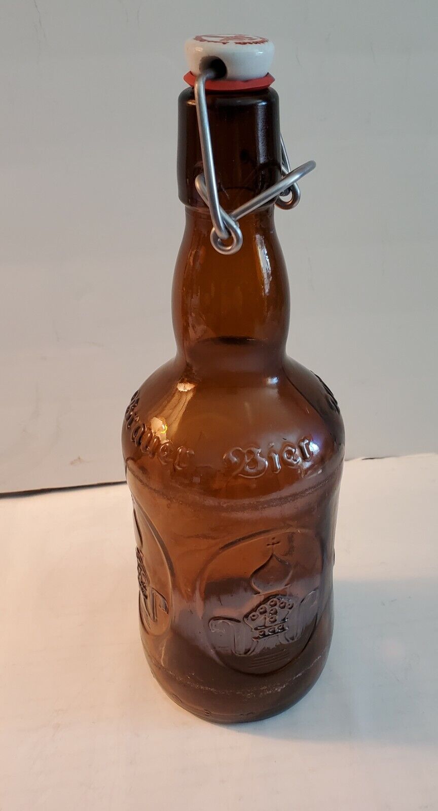 vintage German beer bottle