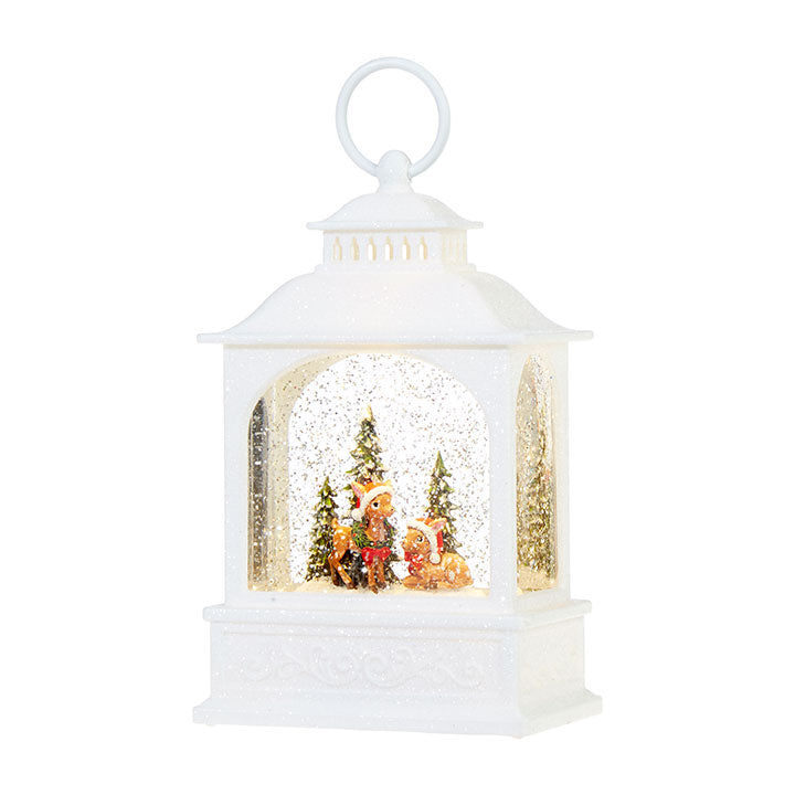 DEER LIGHTED WATER LANTERN | 8.5"