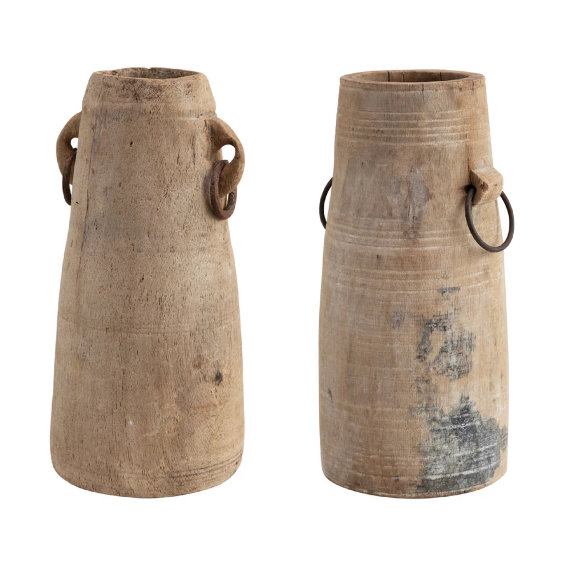 Wood Milk Jug Vintage