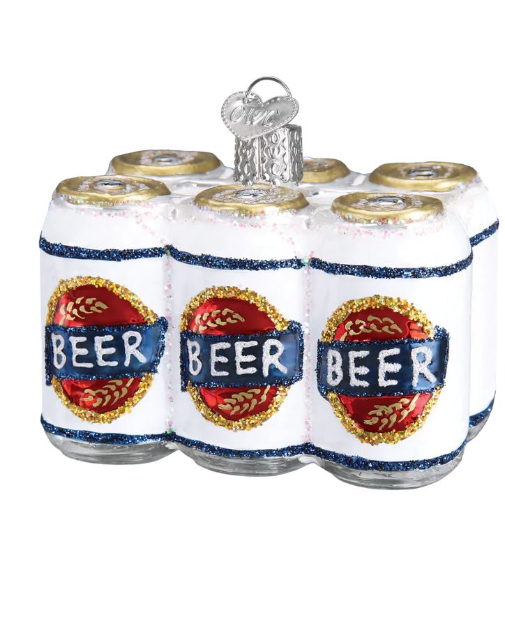 Six Pack Of Beer Ornament