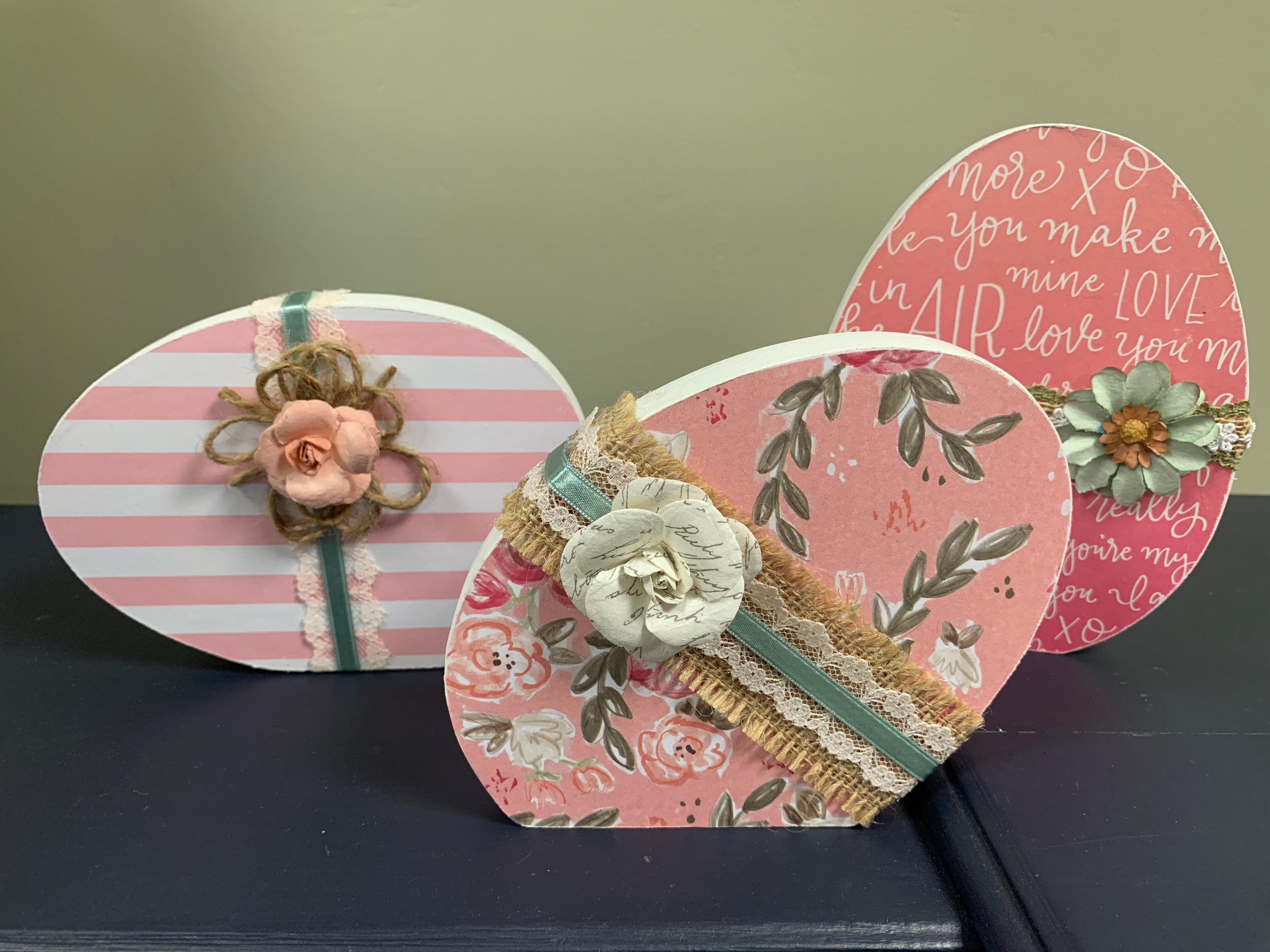 Decorated Eggs Project Box Kit, 3pc Set | 6"H