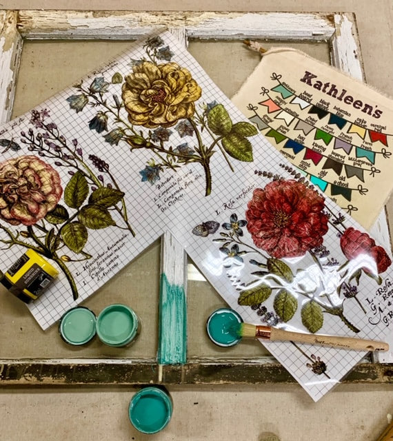 Vintage Window Wall Decor Workshop