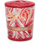 Candy Cane Votive Candle