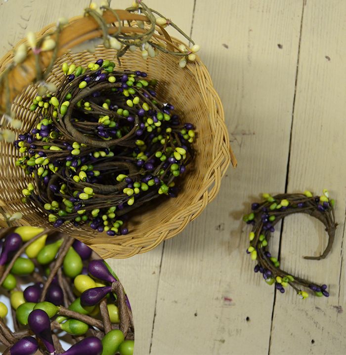 Aubergine Greens Adj Mini Berry Taper Ring