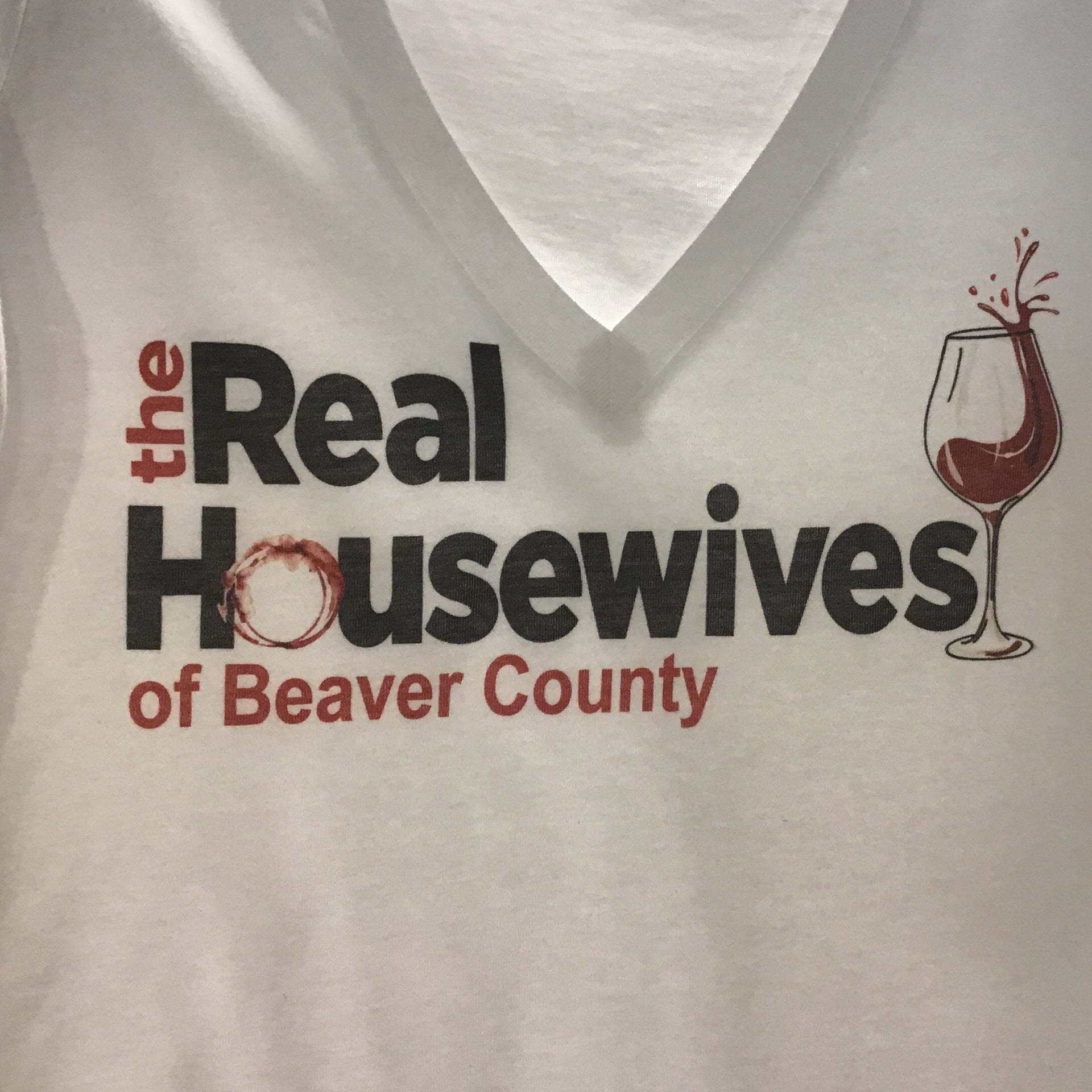 Adult Tee - Real Housewives of Beaver Co. White SS Tee | All Sizes