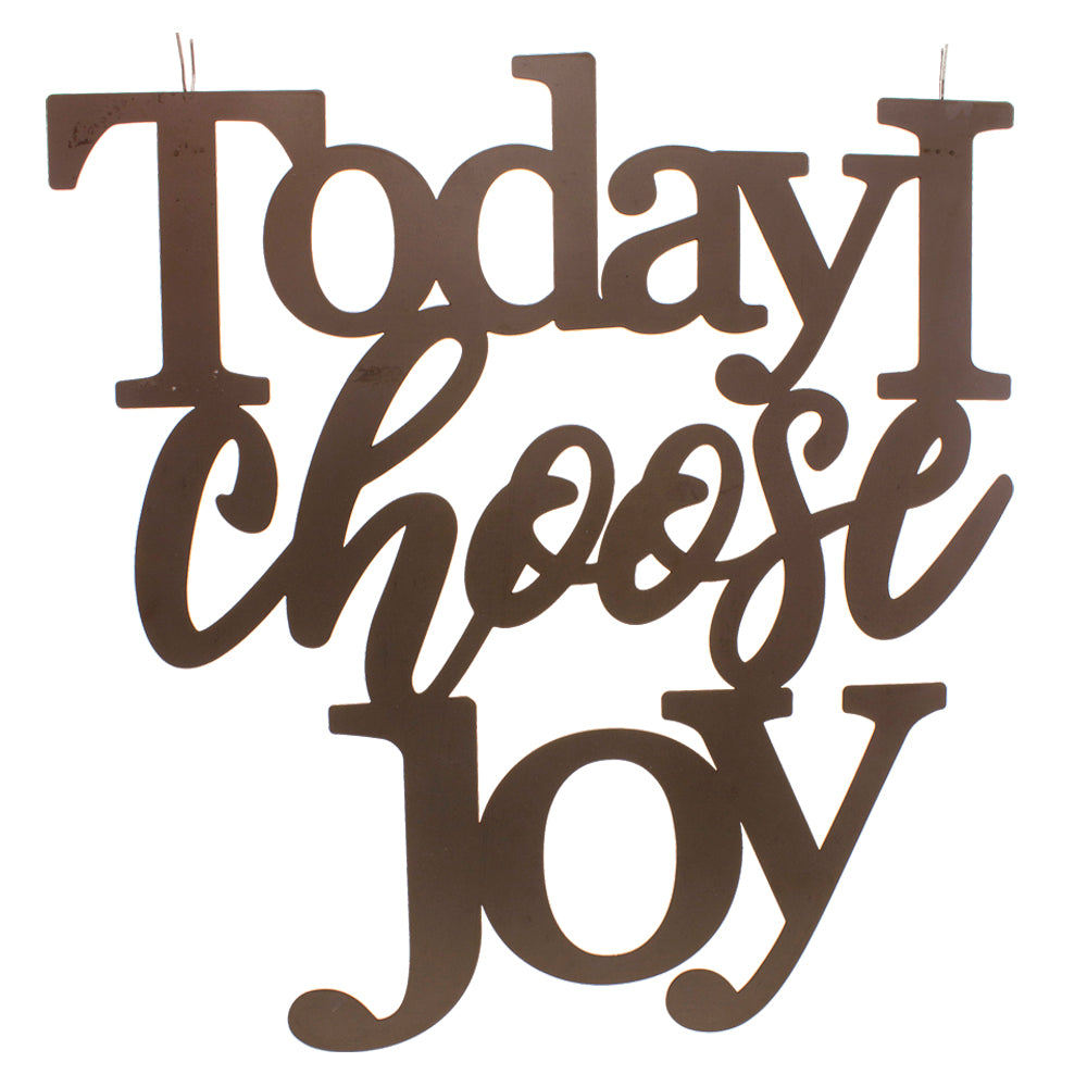 Today I Choose Joy Hanger 16.5"x17.5"