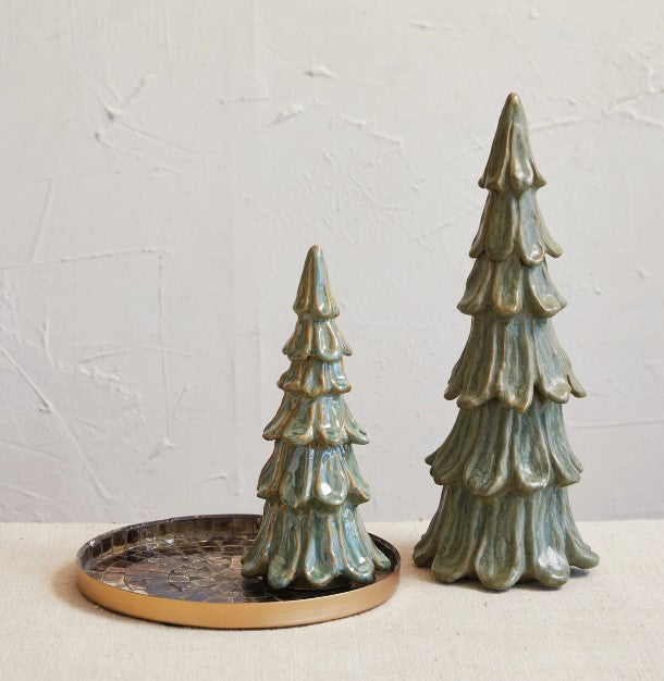 Stoneware Tree Reactive Glaze