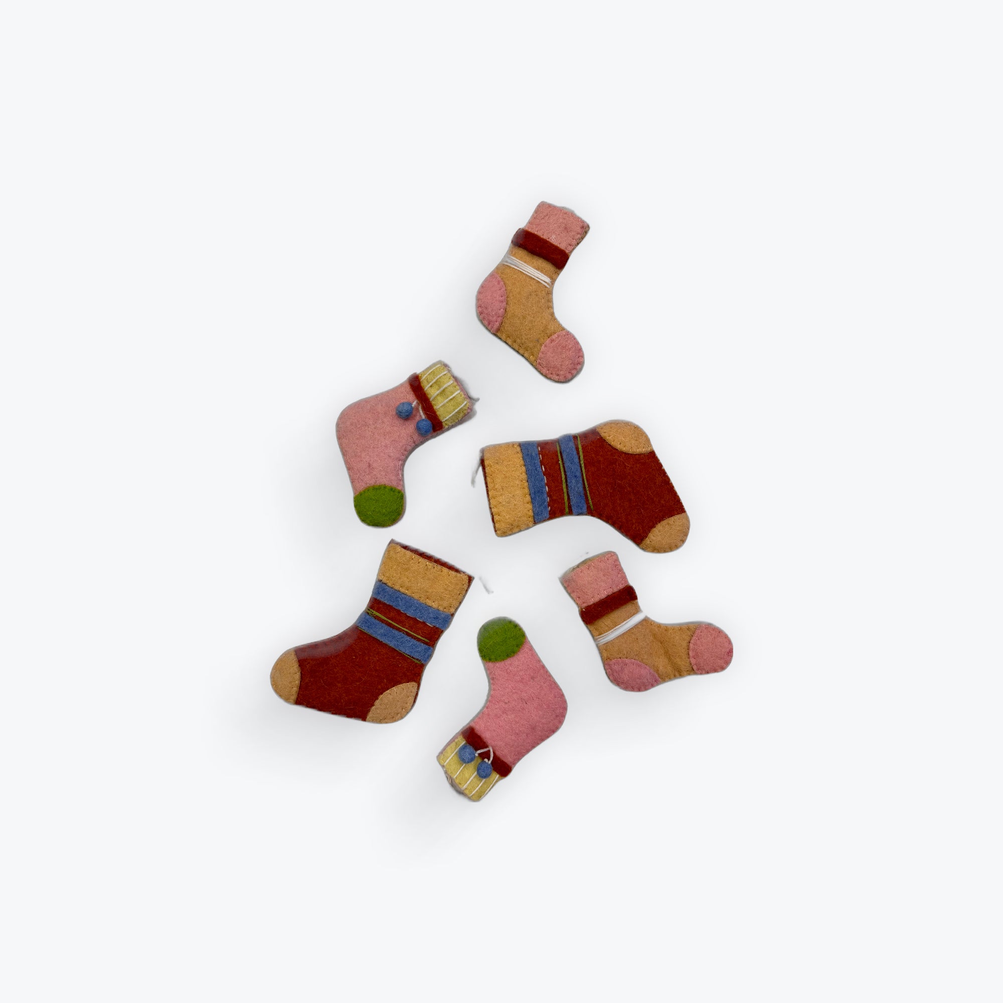 Felt Stocking Money Orns