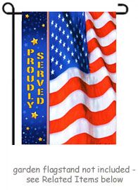 Troops Memorial Garden Flag