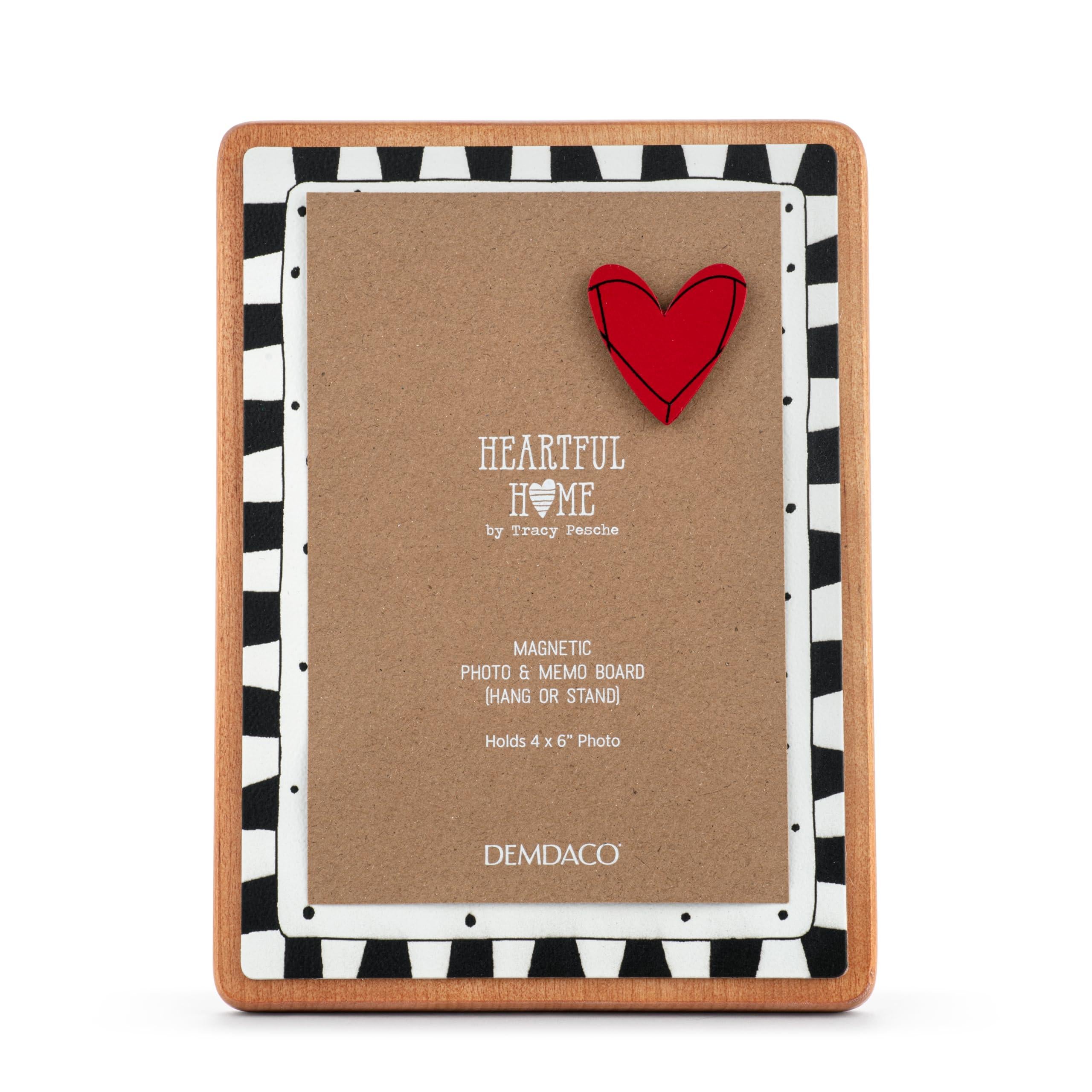 Magnetic Memo Board, 5 x 7 In  Red Heart