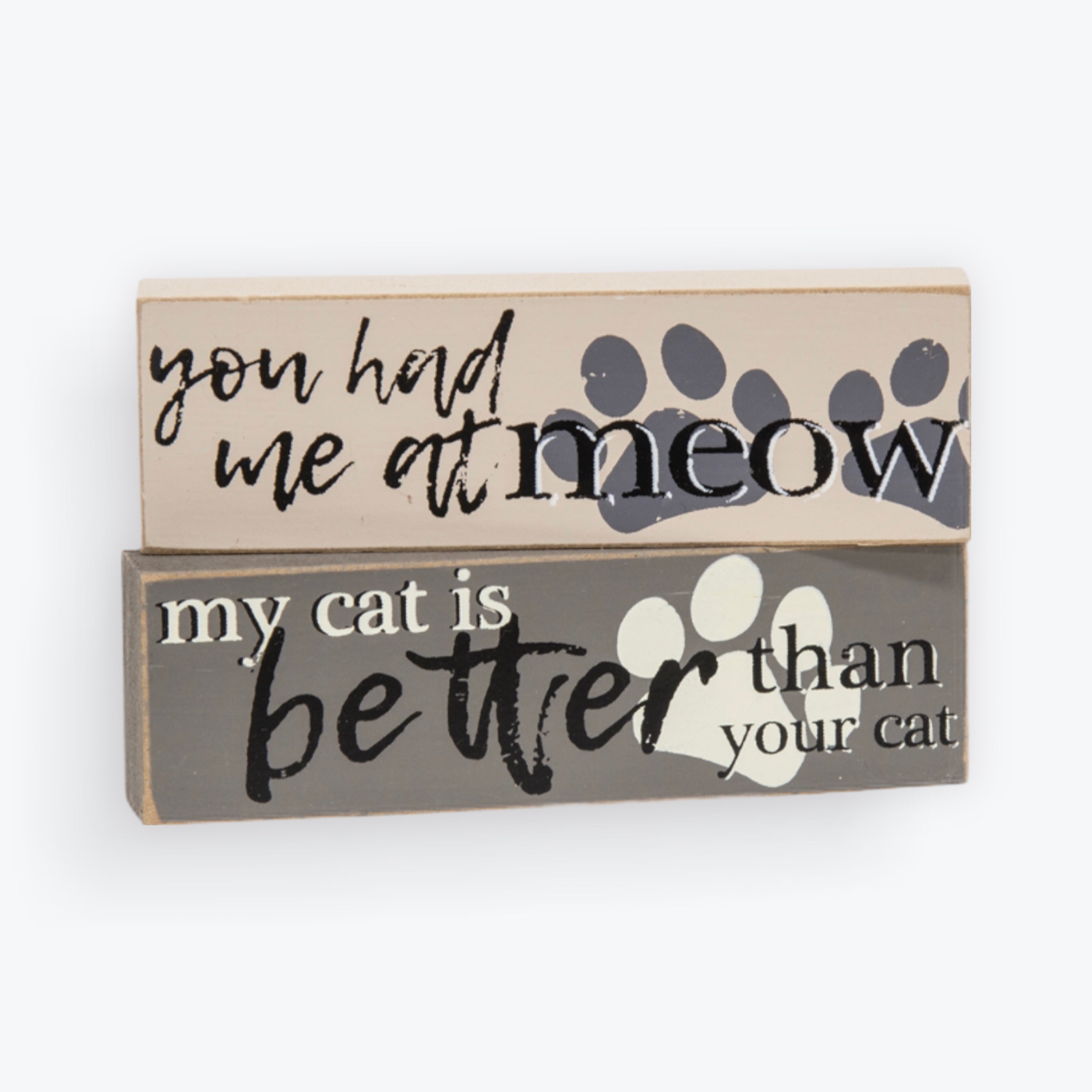 You Had Me at Meow Mini Block